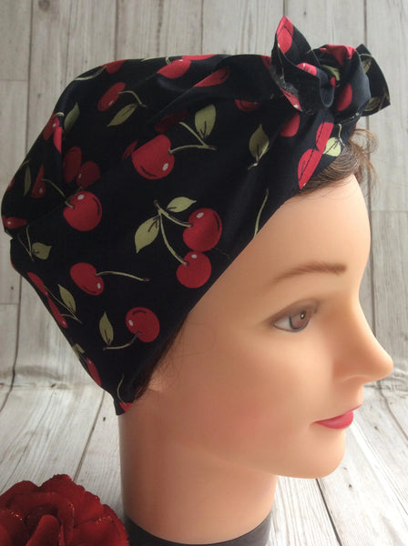 Cherries headscarf