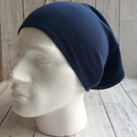 Man's neck gaiter - navy blue