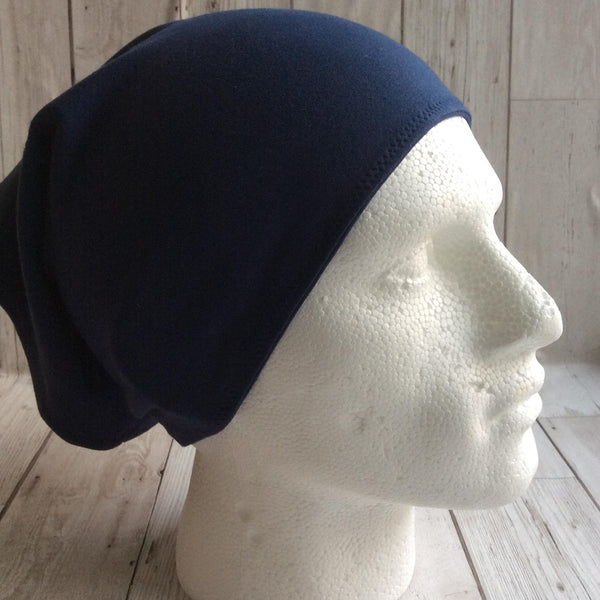 Man's neck gaiter - navy blue